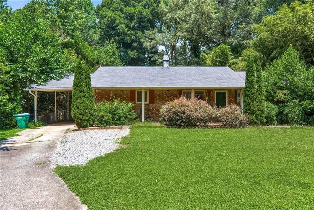 3 bedroom, 2 bathroom, 1,424 sq ft single family residence sold at 4482 Redwood Street, Atlanta, GA 30360