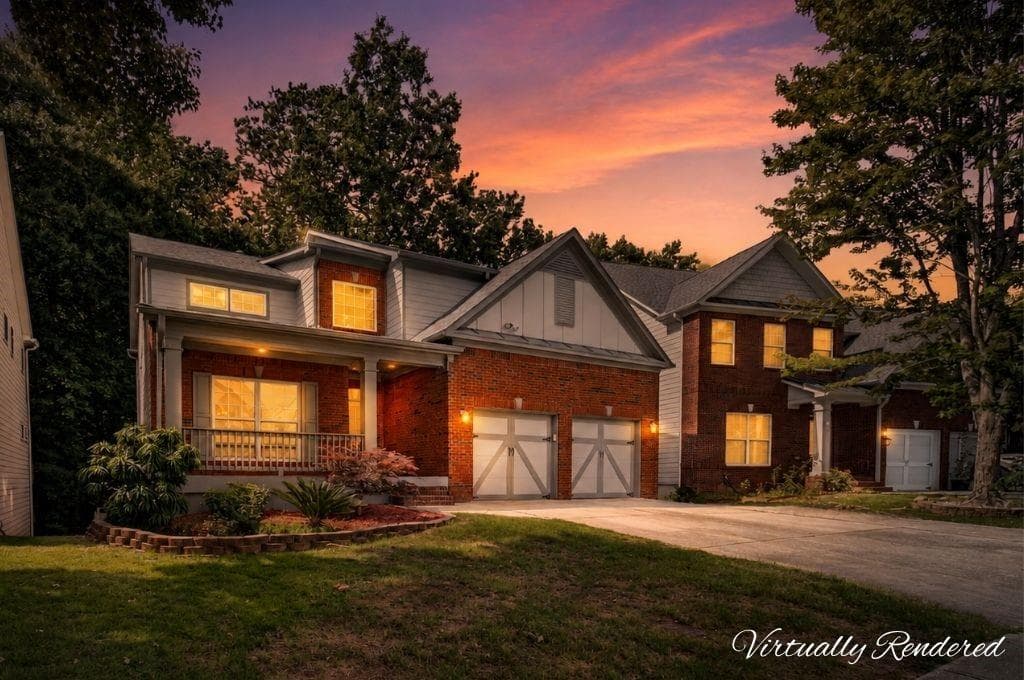5 bedroom, 4 bathroom, 3,883 sq ft single family residence under contract at 1381 Scenic Pines Drive, Lawrenceville, GA 30044