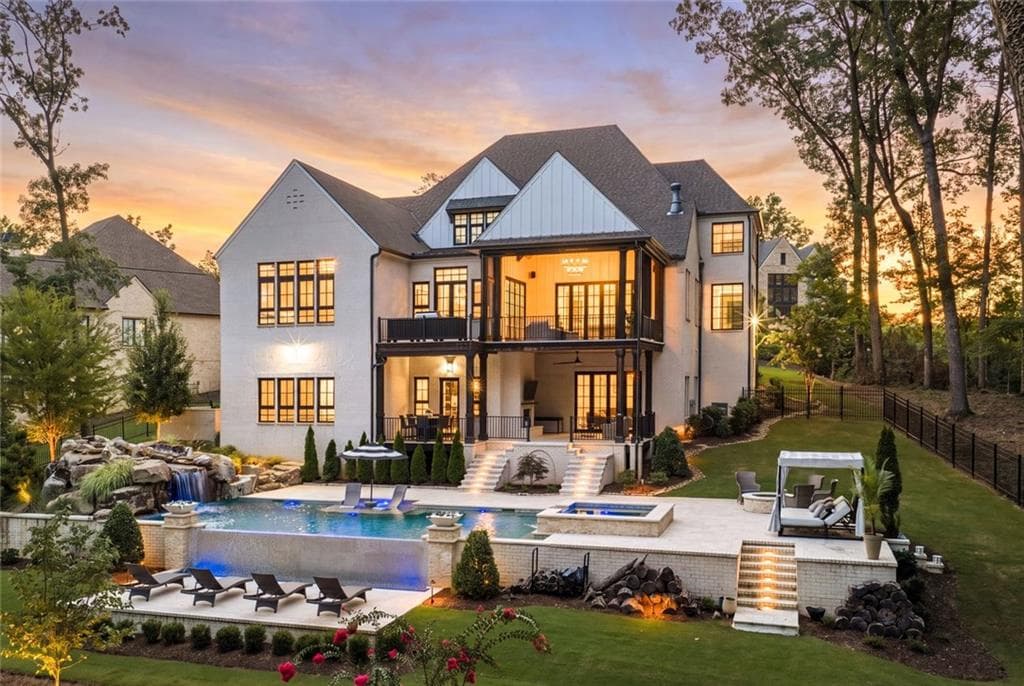 6 bedroom, 9 bathroom, 9,417 sq ft single family residence for sale at 761 Woodvale Point, Suwanee, GA 30024