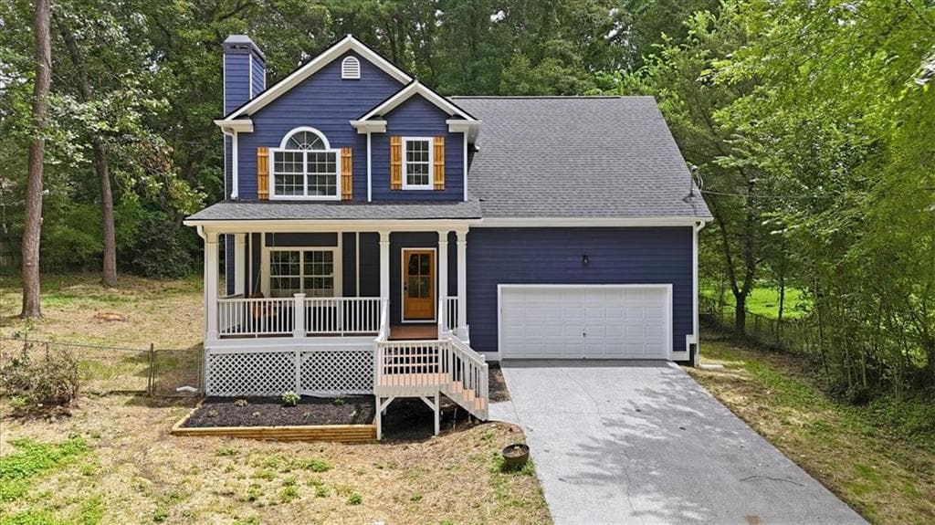 4 bedroom, 3 bathroom, 1,976 sq ft single family residence for sale at 5422 Cheyenne Drive, Acworth, GA 30102