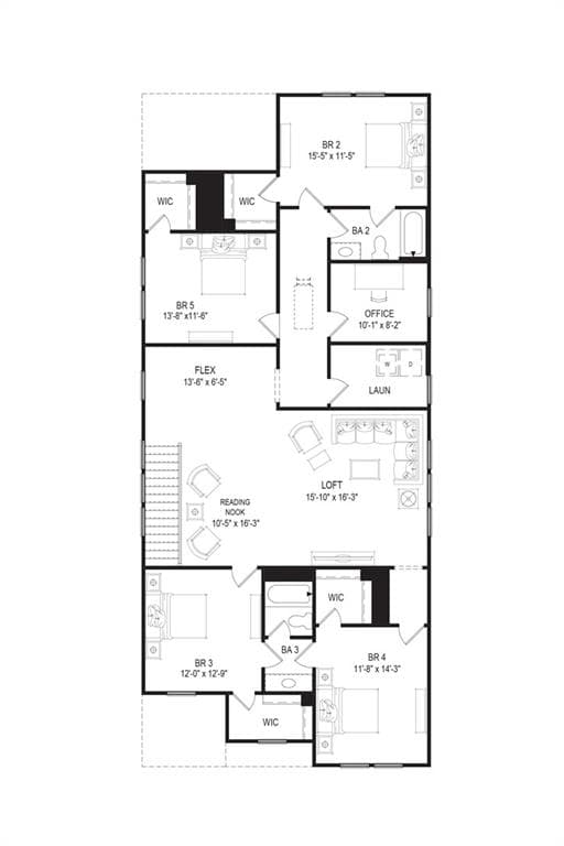 5 bedroom, 4 bathroom, 3,380 sq ft single family residence under contract at 432 Edgewater Chase, Canton, GA 30115 — photo 4