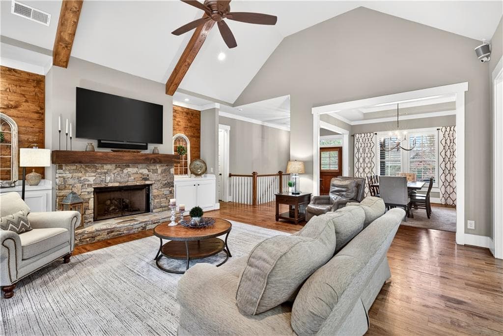4 bedroom, 4 bathroom, 3,647 sq ft single family residence for sale at 520 Choctaw Pass, Big Canoe, GA 30143 — photo 5