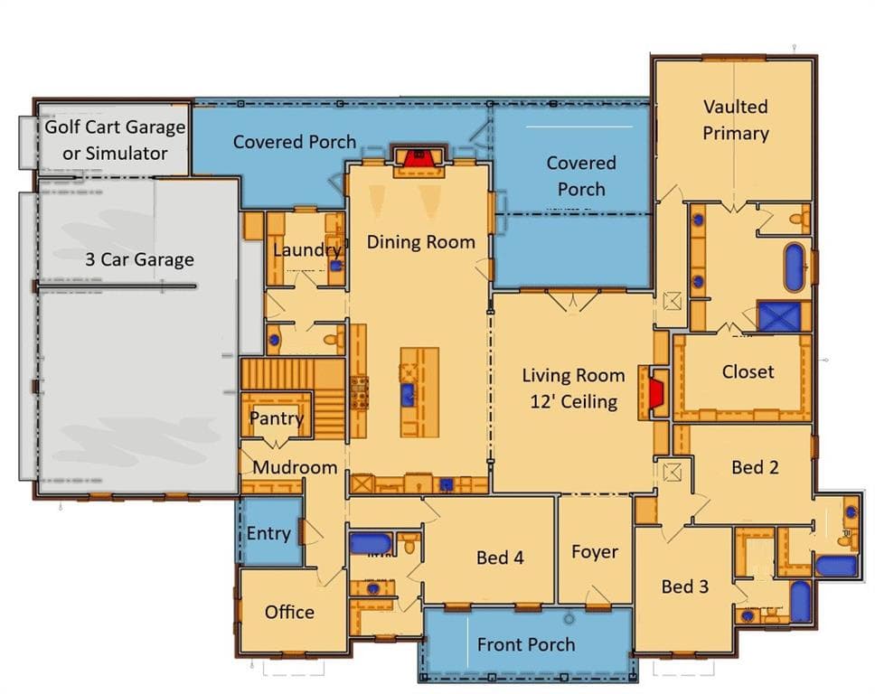 5 bedroom, 6 bathroom, 4,066 sq ft single family residence under contract at 260 Carl Sanders Drive, Acworth, GA 30101 — photo 2