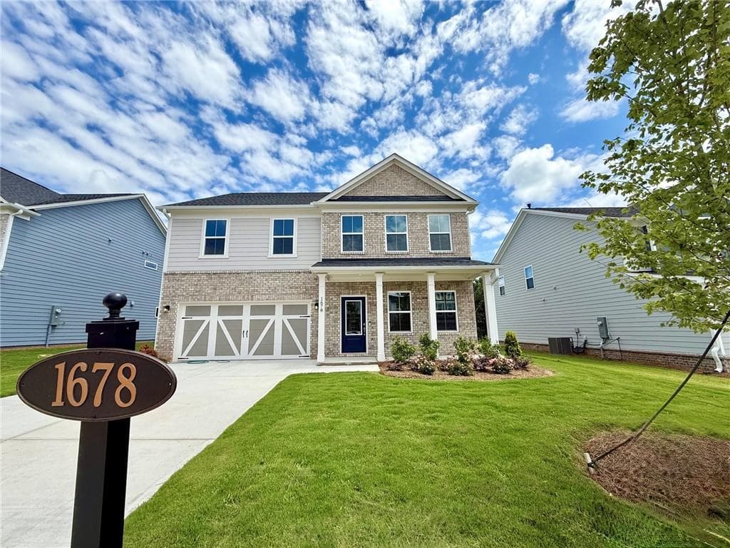 5 bedroom, 3 bathroom, 2,793 sq ft single family residence under contract at 1678 Branch Creek Dr-Lot 109, Cumming, GA 30040