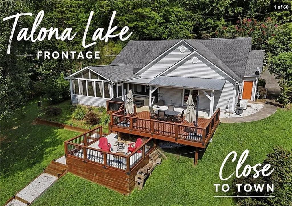 3 bedroom, 2 bathroom, 1,625 sq ft single family residence for sale at 201 Talona Lake Terrace, Ellijay, GA 30536 — photo 1 of 59