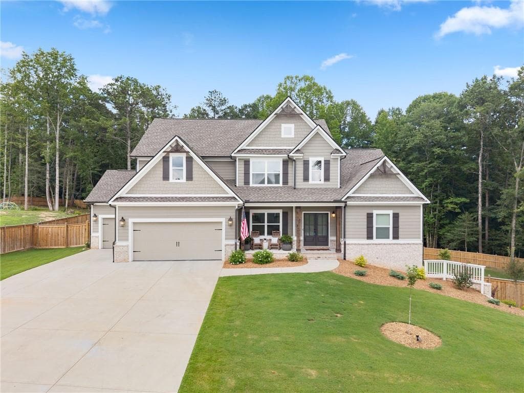 4 bedroom, 3 bathroom, 4,844 sq ft single family residence for sale at 1081 Holly Drive, Loganville, GA 30052