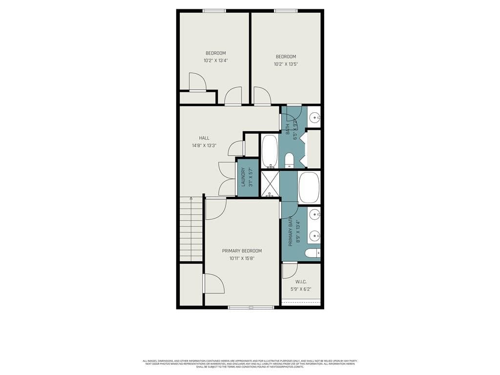 3 bedroom, 3 bathroom, 1,464 sq ft townhouse for sale at 5960 Garden Circle, Douglasville, GA 30135 — photo 3