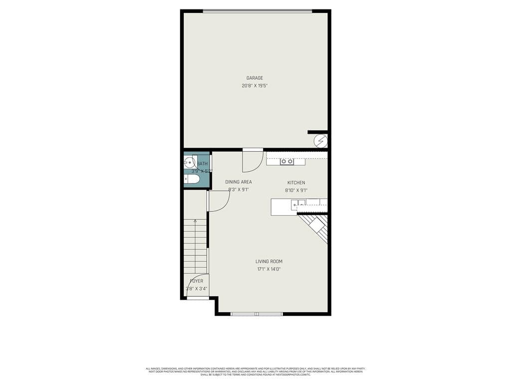 3 bedroom, 3 bathroom, 1,464 sq ft townhouse for sale at 5960 Garden Circle, Douglasville, GA 30135 — photo 4
