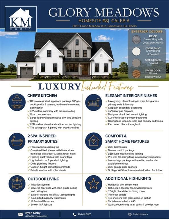 5 bedroom, 6 bathroom, 4,344 sq ft single family residence for sale at 8010 Grand Meadow Run, Gainesville, GA 30506 — photo 8