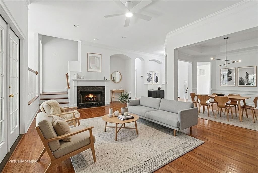 3 bedroom, 4 bathroom, 3,684 sq ft townhouse for sale at 5861 Riverstone Circle, Atlanta, GA 30339