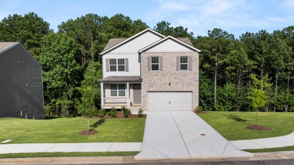 4 bedroom, 3 bathroom, 1,991 sq ft single family residence sold at 8182 Elkhorn Drive, Fairburn, GA 30213