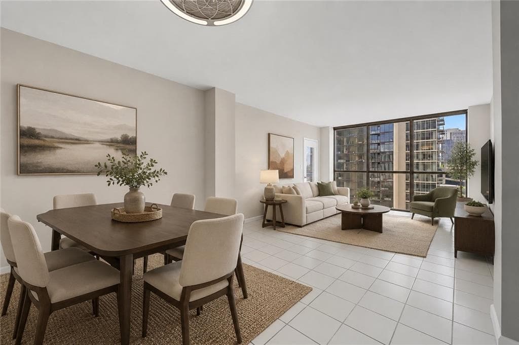 1 bedroom, 1 bathroom, 813 sq ft condominium for rent at 1280 W Peachtree Street 1207, Atlanta, GA 30309 for $2,200 a month — photo 2