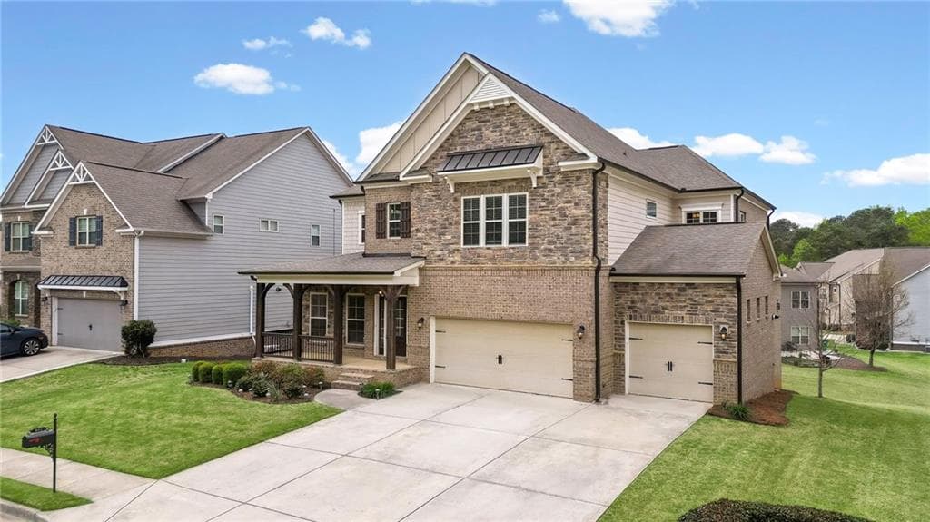 4 bedroom, 4 bathroom, 3,901 sq ft single family residence for sale at 501 La Perla Drive, Sugar Hill, GA 30518 — photo 2