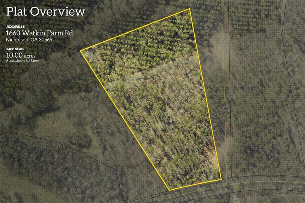 single family residence under contract at 1660 Watkins Farm Road, Nicholson, GA 30565