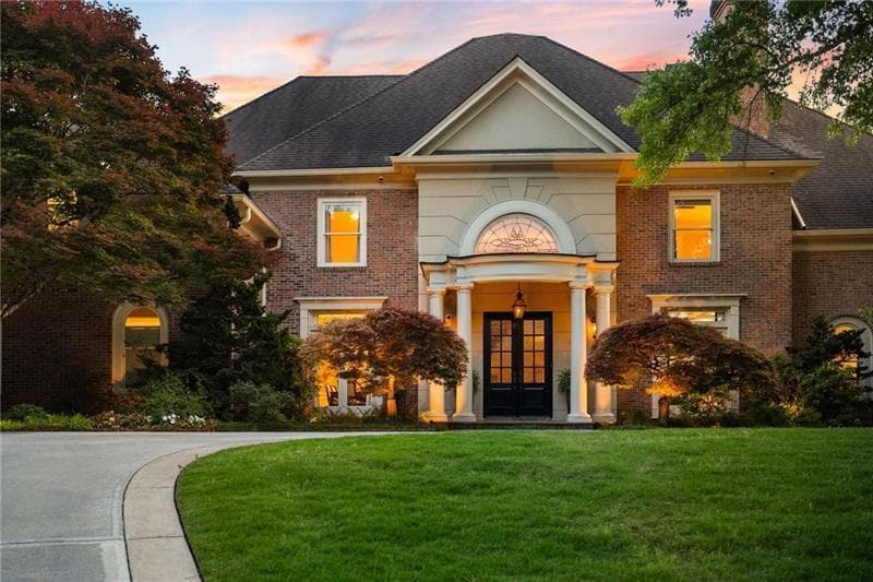 7 bedroom, 9 bathroom, 8,787 sq ft single family residence for sale at 740 Riley Place, Atlanta, GA 30327 — photo 2