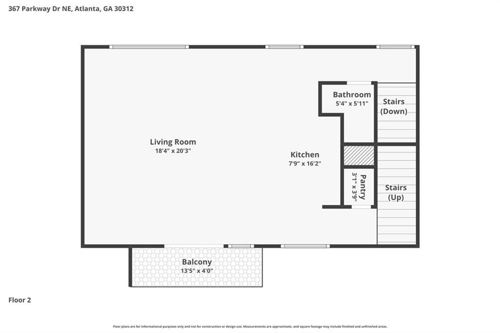 2 bedroom, 3 bathroom, 1,761 sq ft townhouse for rent at 367 Parkway Drive 8, Atlanta, GA 30312 for $3,250 a month — photo 3