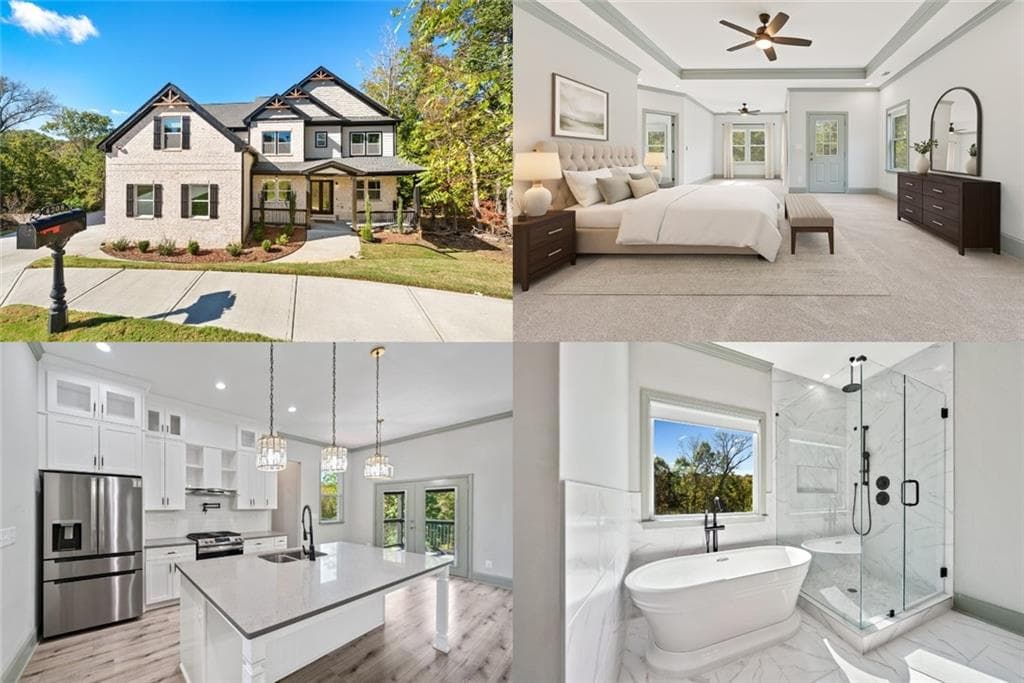 5 bedroom, 4 bathroom, 3,797 sq ft single family residence under contract at 4208 Sierra Creek Court, Hoschton, GA 30548