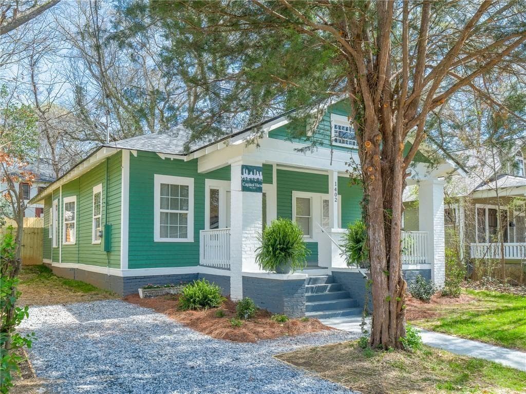 2 bedroom, 3 bathroom, 1,489 sq ft single family residence for sale at 1402 Graham Street, Atlanta, GA 30310