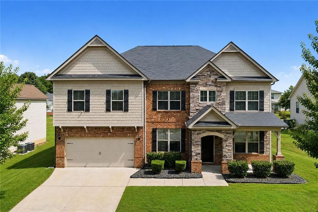 5 bedroom, 4 bathroom, 4,076 sq ft single family residence sold at 80 Vilote Fern Lane, Covington, GA 30016