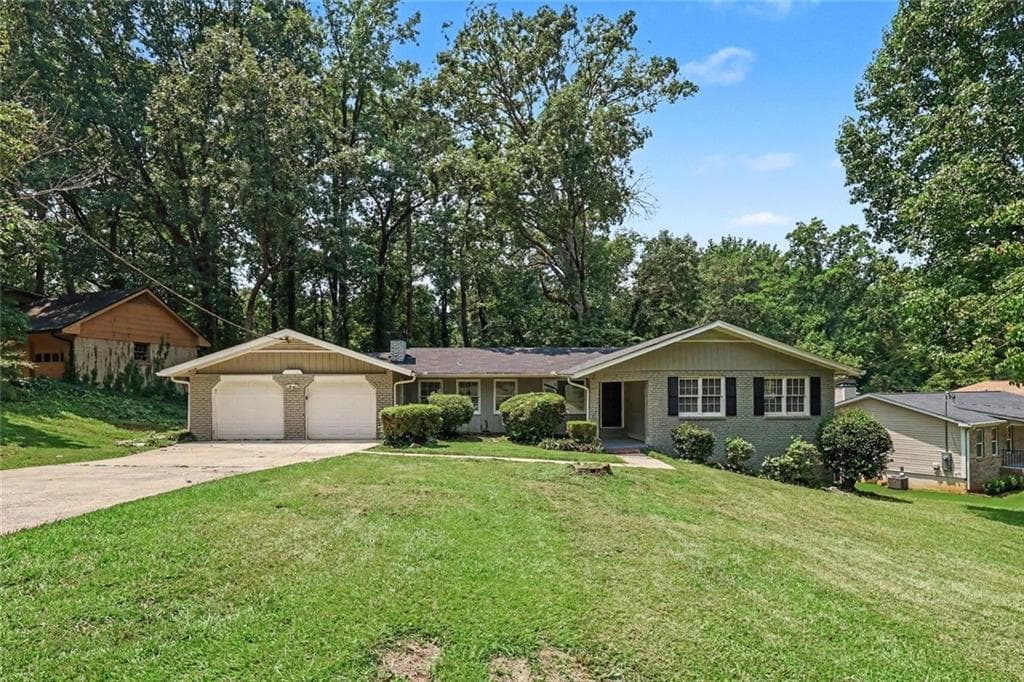 4 bedroom, 2 bathroom, 2,368 sq ft single family residence under contract at 4295 Autumn Hill Drive, Stone Mountain, GA 30083