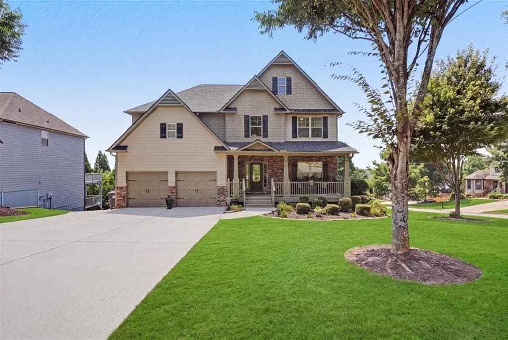 5 bedroom, 4 bathroom, 4,670 sq ft single family residence under contract at 4855 Ward Farm Lane, Powder Springs, GA 30127 — photo 2