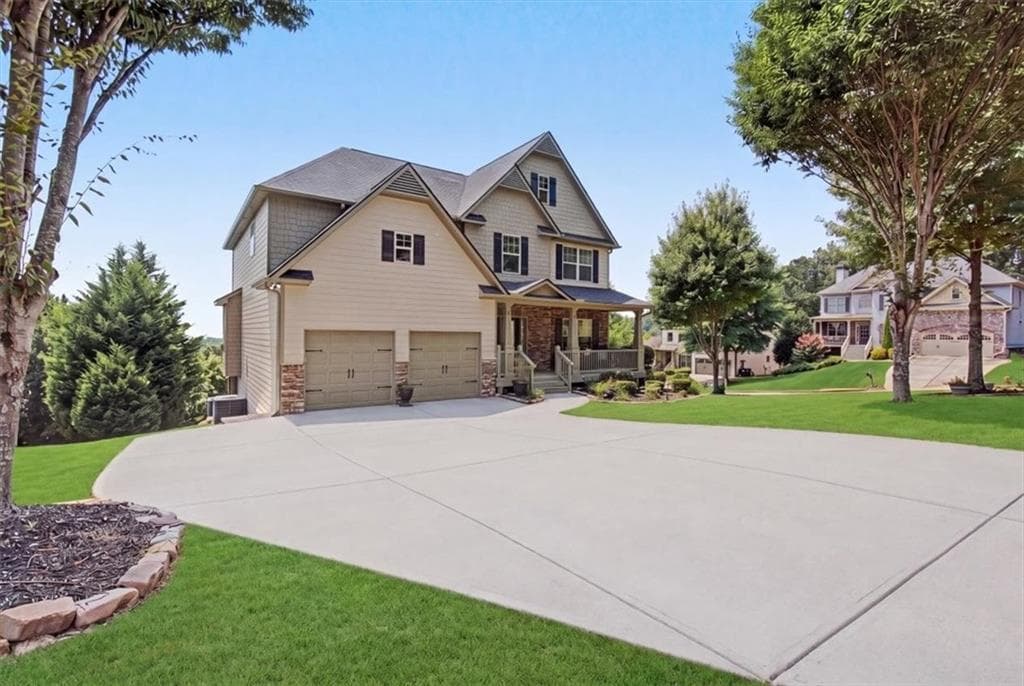 5 bedroom, 4 bathroom, 4,670 sq ft single family residence under contract at 4855 Ward Farm Lane, Powder Springs, GA 30127 — photo 4