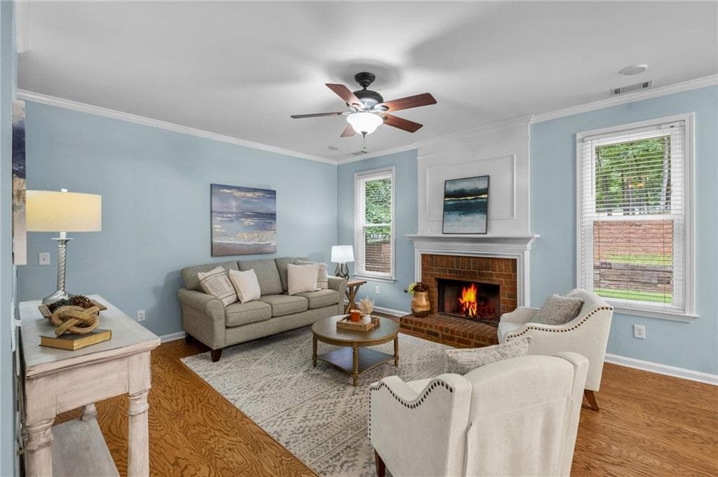 4 bedroom, 3 bathroom, 2,468 sq ft single family residence for sale at 2300 Northwood Drive, Milton, GA 30004 — photo 8