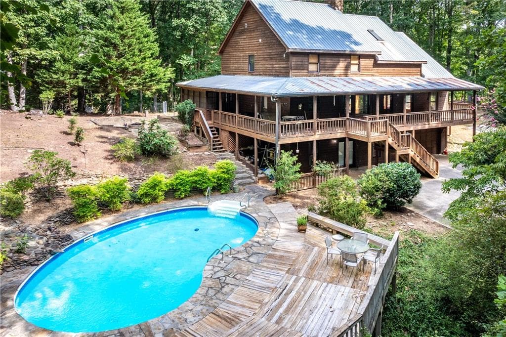 3 bedroom, 3 bathroom, 3,784 sq ft single family residence for sale at 4674 Chestatee Heights Road, Gainesville, GA 30506