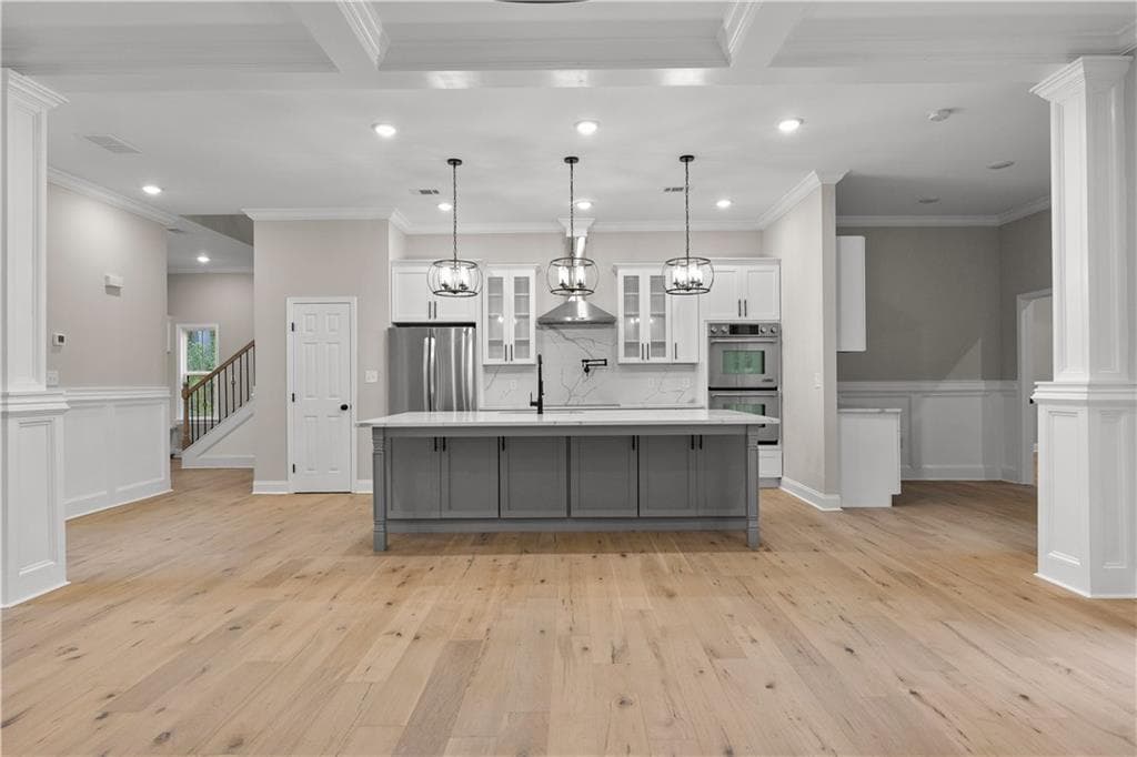 5 bedroom, 4 bathroom, 3,200 sq ft single family residence for sale at 7434 Petersburg Road, Fairburn, GA 30213 — photo 6