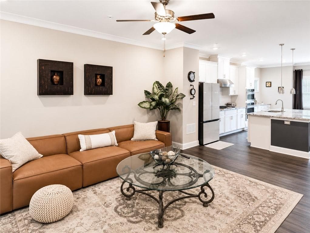 4 bedroom, 4 bathroom, 2,447 sq ft townhouse for sale at 144 Boxcar Way, Smyrna, GA 30080 — photo 3