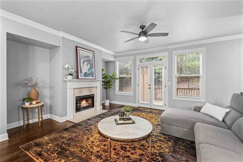 4 bedroom, 4 bathroom, 2,346 sq ft townhouse for sale at 1044 Township Square, Alpharetta, GA 30022 — photo 5