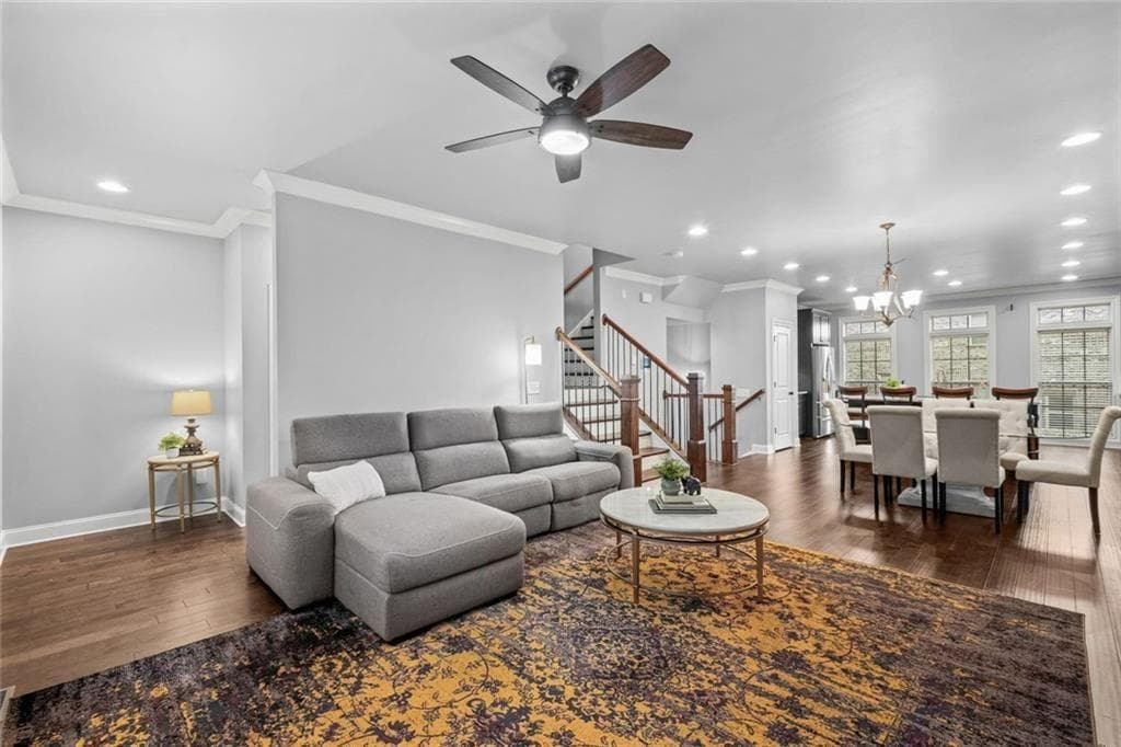 4 bedroom, 4 bathroom, 2,346 sq ft townhouse for sale at 1044 Township Square, Alpharetta, GA 30022 — photo 7