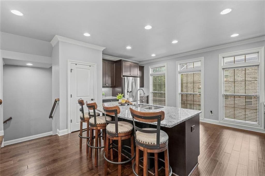 4 bedroom, 4 bathroom, 2,346 sq ft townhouse for sale at 1044 Township Square, Alpharetta, GA 30022 — photo 10