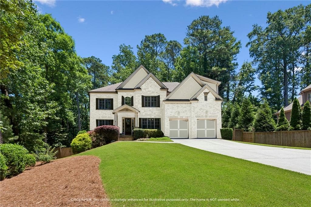 6 bedroom, 5 bathroom, 6,003 sq ft single family residence under contract at 4311 Oak Forest Way, Atlanta, GA 30319 — photo 2