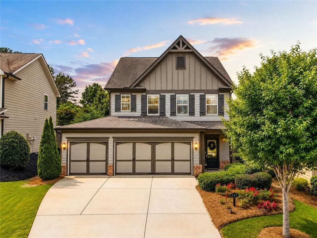 3 bedroom, 3 bathroom, 1,868 sq ft single family residence for sale at 147 Fieldbrook Crossing, Canton, GA 30115 — photo 2