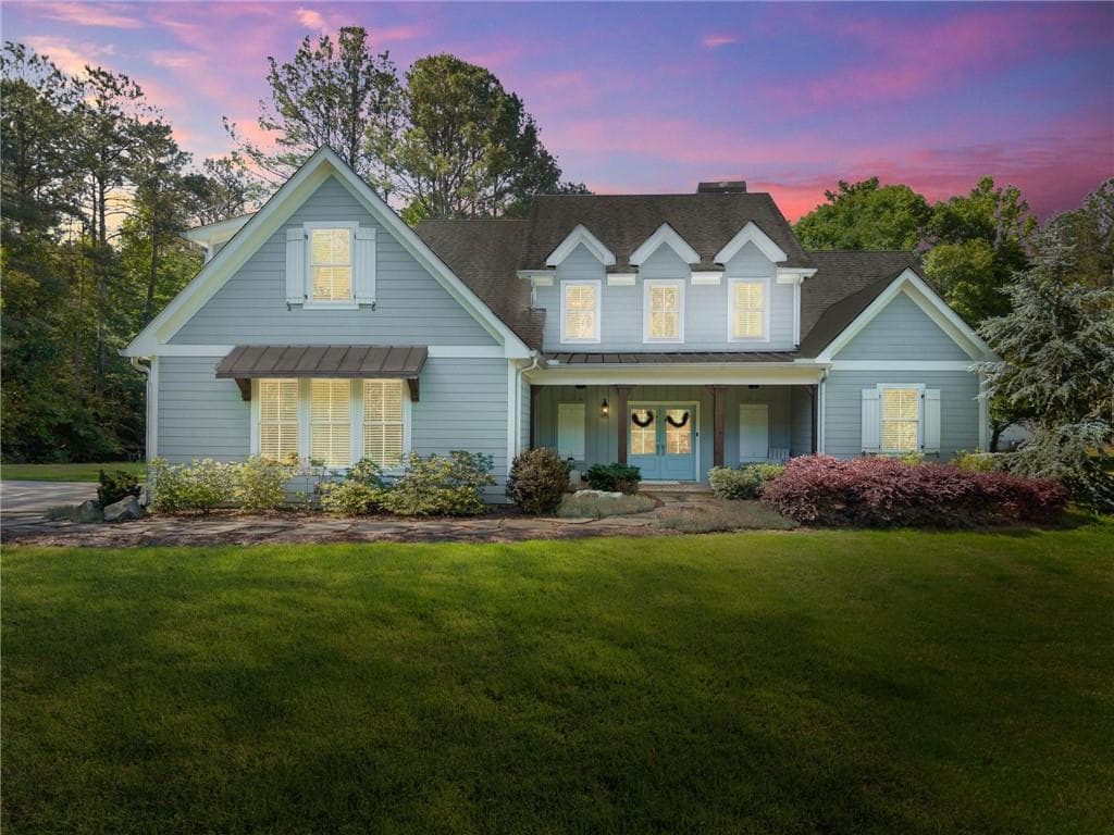 4 bedroom, 4 bathroom, 3,297 sq ft single family residence for sale at 5822 John Burruss Road, Cumming, GA 30040