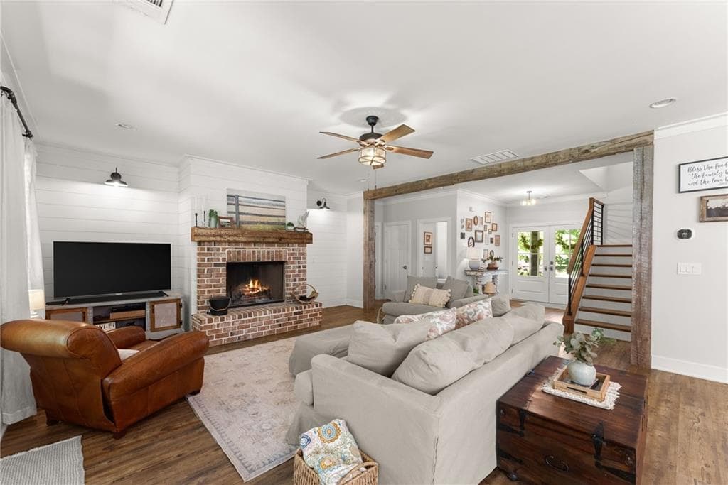 4 bedroom, 4 bathroom, 3,297 sq ft single family residence for sale at 5822 John Burruss Road, Cumming, GA 30040 — photo 3