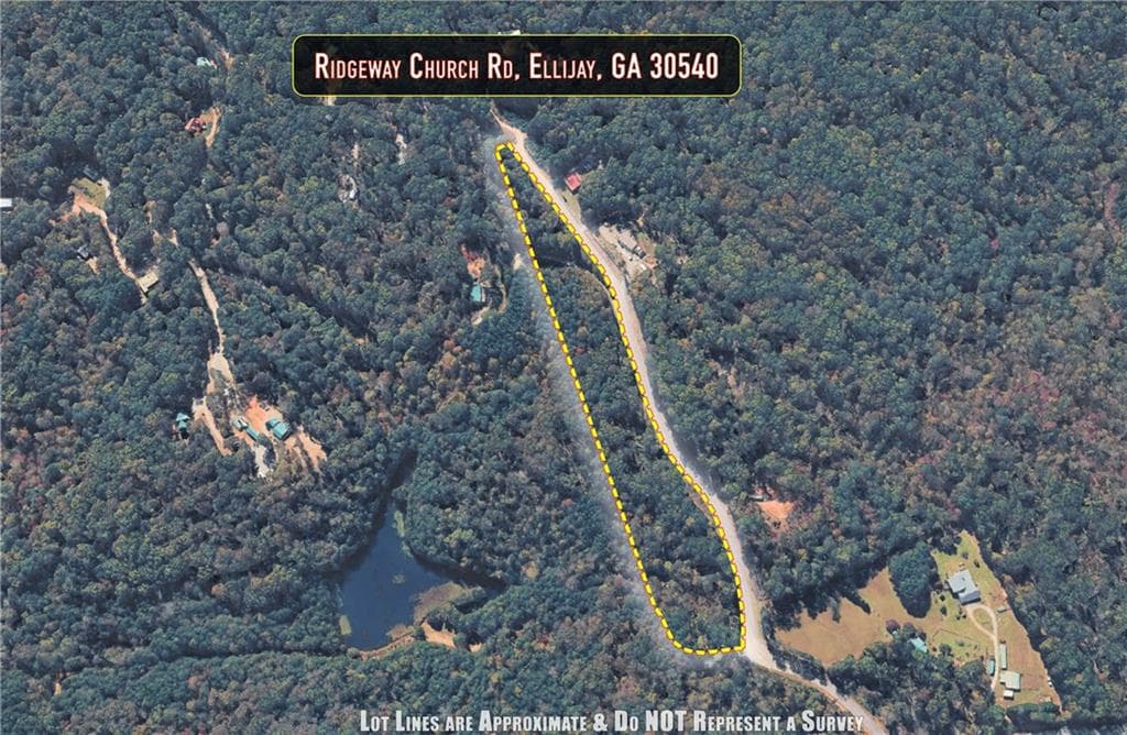 home for sale at 0 Ridgeway Church Road, Ellijay, GA