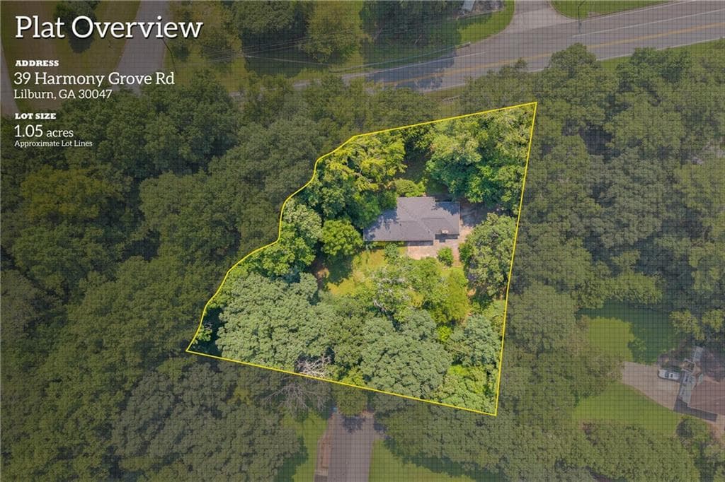 6 bedroom, 2 bathroom, 2,400 sq ft single family residence for sale at 39 Harmony Grove Road, Lilburn, GA 30047