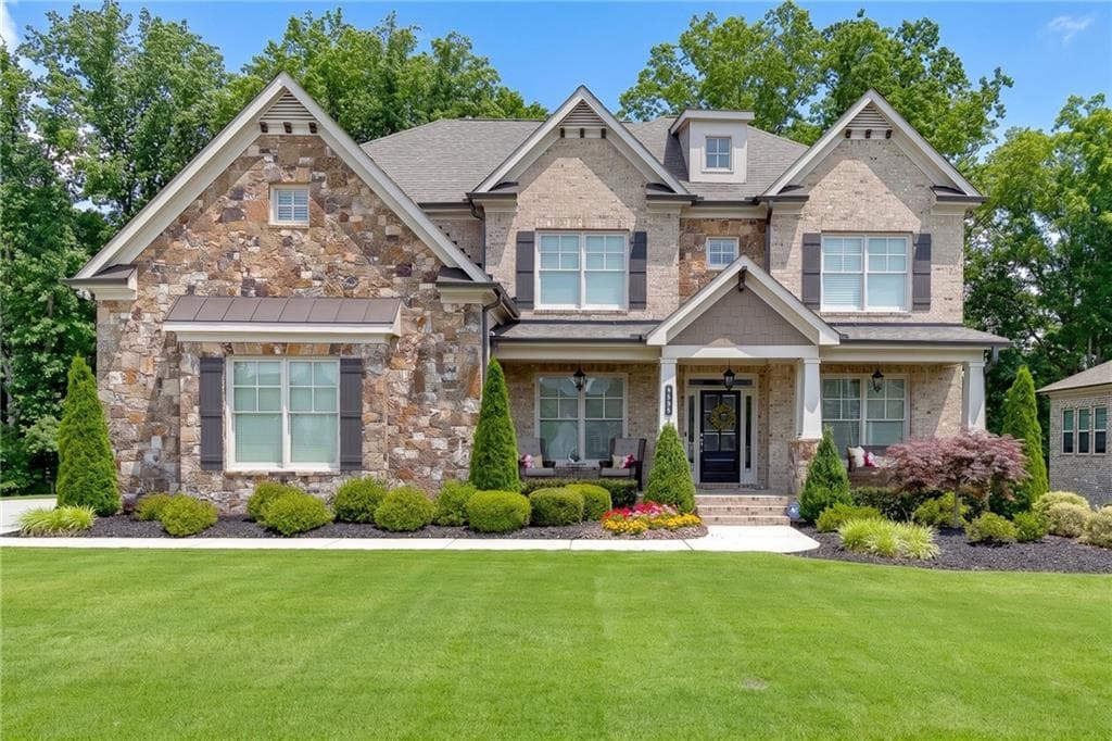 5 bedroom, 4 bathroom, 4,464 sq ft single family residence under contract at 4695 Gablestone Crossing, Hoschton, GA 30548
