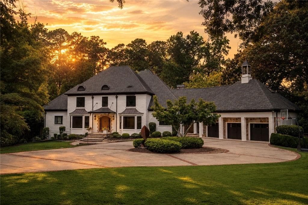 6 bedroom, 9 bathroom, 10,519 sq ft single family residence for sale at 4500 Powers Ferry Road, Atlanta, GA 30327