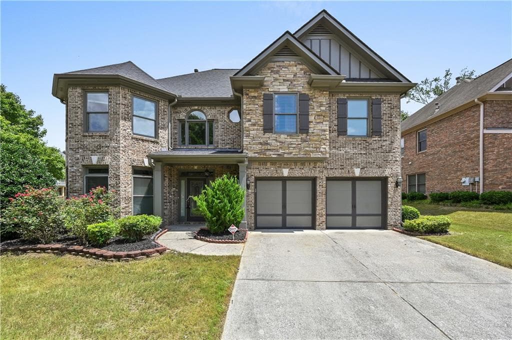 4 bedroom, 4 bathroom, 2,983 sq ft single family residence sold at 1413 Park Hollow Lane, Lawrenceville, GA 30043