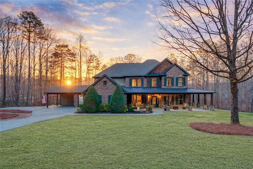 5 bedroom, 4 bathroom, 3,948 sq ft single family residence for sale at 245 Lakeshore Drive, Jefferson, GA 30549 — photo 1 of 86