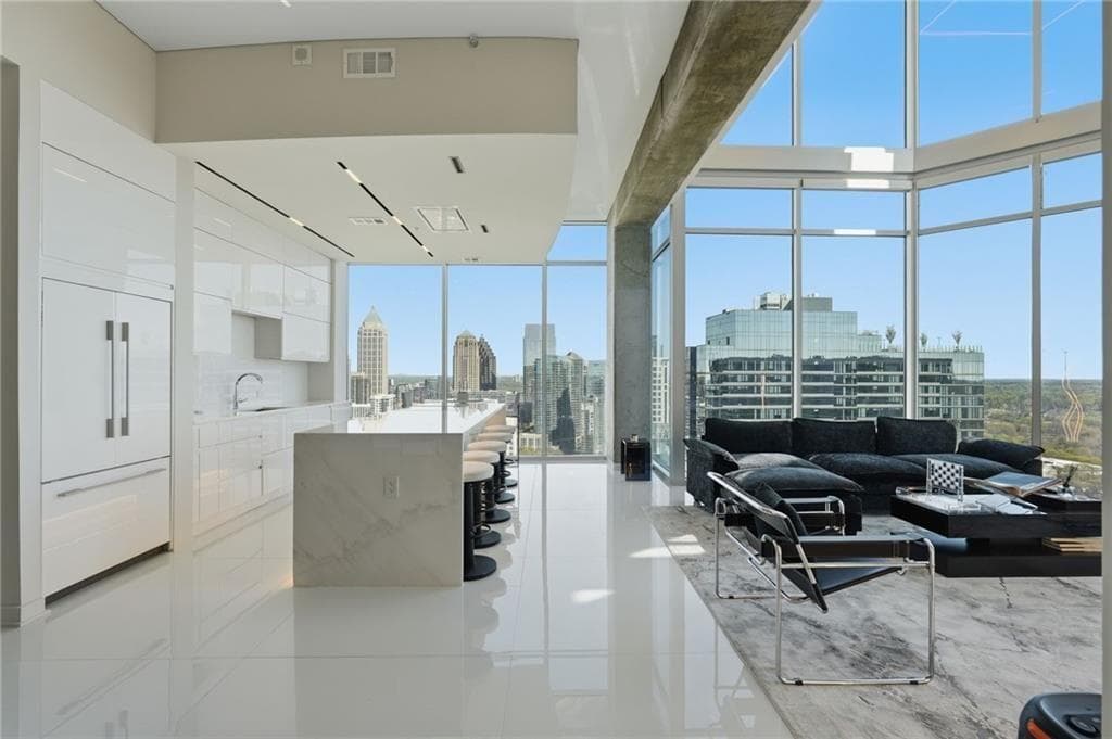 2 bedroom, 2 bathroom, 1,875 sq ft condominium for sale at 860 Peachtree Street 2801, Atlanta, GA 30308