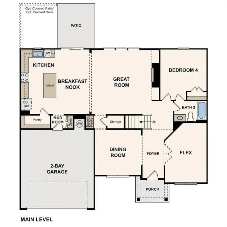4 bedroom, 3 bathroom, 3,072 sq ft single family residence for sale at 8565 Oak Hollow Way, Cumming, GA 30041 — photo 3