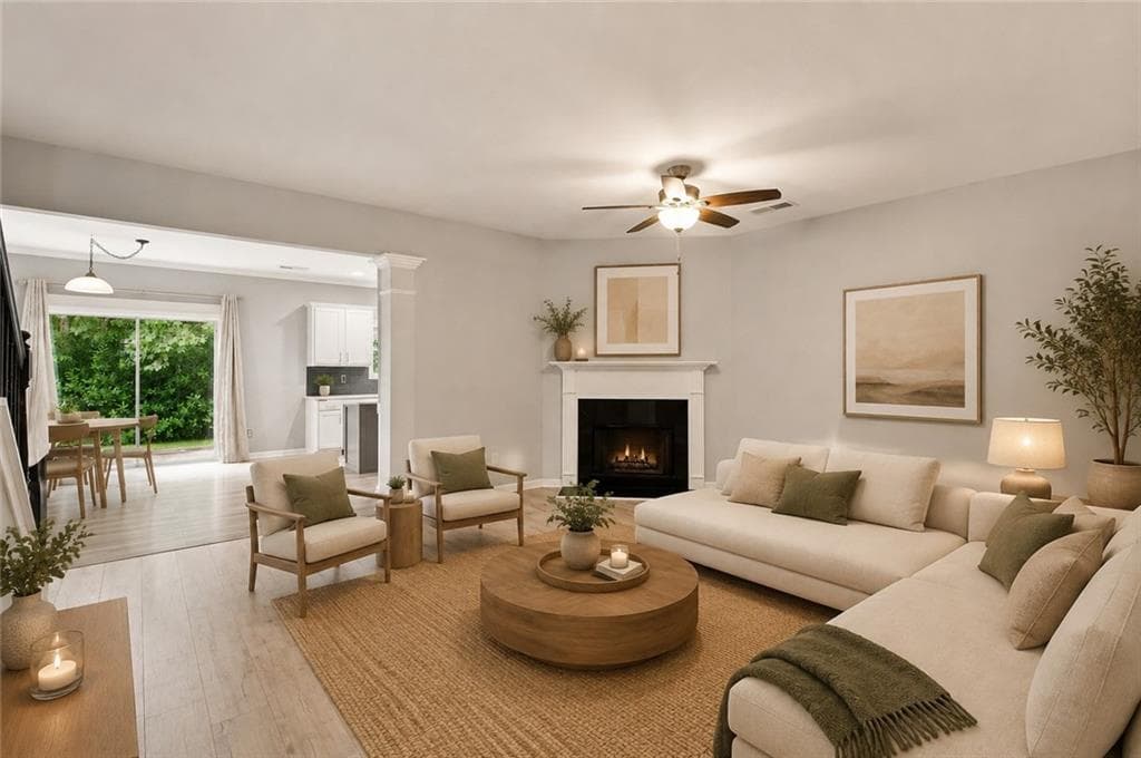 3 bedroom, 3 bathroom, 1,856 sq ft townhouse for sale at 5054 Sherwood Way, Cumming, GA 30040 — photo 2