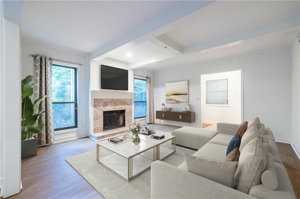 2 bedroom, 2 bathroom, 1,381 sq ft condominium under contract at 1006 Donegal, Smyrna, GA 30080 — photo 3