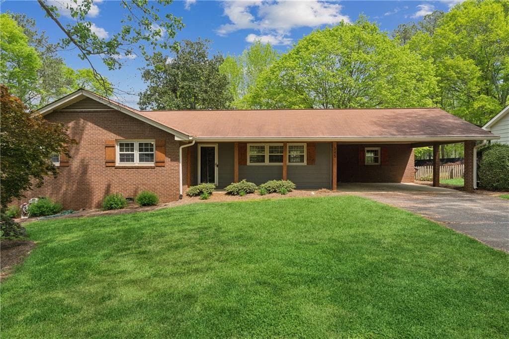 3 bedroom, 2 bathroom single family residence for sale at 345 Meadow Drive, Alpharetta, GA 30009