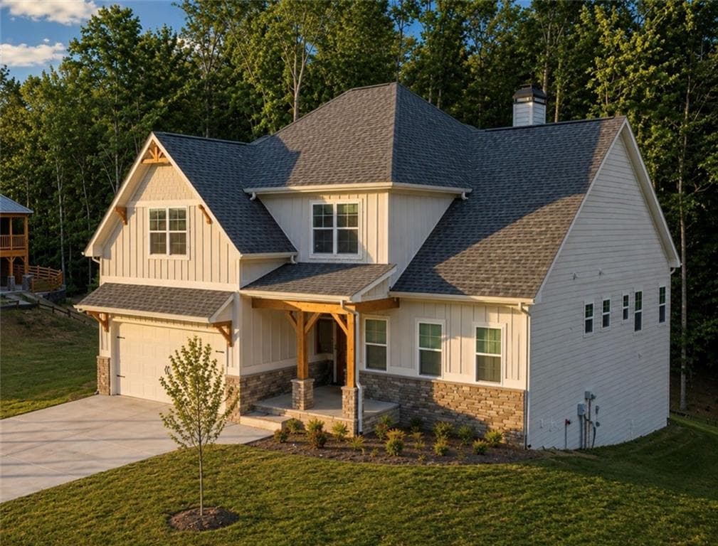 4 bedroom, 3 bathroom, 2,528 sq ft single family residence for sale at 133 Fort Gibson Court, Waleska, GA 30183 — photo 1 of 47