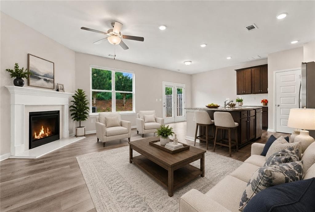 3 bedroom, 3 bathroom, 1,760 sq ft townhouse for sale at 3645 Prospect Point Drive, Oakwood, GA 30566 — photo 7